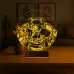 Astronot Gezegen 3D Lamba - Masa Gece Lambası