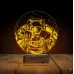 Astronot Gezegen 3D Lamba - Masa Gece Lambası