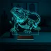 Kertenkele Bukalemun 3D Lamba - Masa Gece Lambası