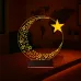 Ay Yıldız Türk Bayrağı 3D Lamba - Masa Gece Lambası