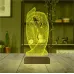 Elele Sevgiliye Hediye 3D Lamba - Masa Gece Lambası