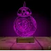 Sw Robot BB8 3D Lamba - Masa Gece Lambası