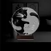 Kedi Ying Yang Denge 3D Lamba - Masa Gece Lambası