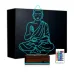 Yoga Buda 3D Lamba - Masa Gece Lambası