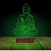 Yoga Buda 3D Lamba - Masa Gece Lambası
