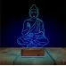 Yoga Buda 3D Lamba - Masa Gece Lambası