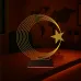 Ay Yıldız Türk Bayrağı 3D Lamba - Masa Gece Lambası