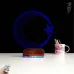 Ay Yıldız Türk Bayrağı 3D Lamba - Masa Gece Lambası