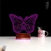 Kelebek 3D Lamba - Masa Gece Lambası