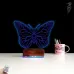 Kelebek 3D Lamba - Masa Gece Lambası