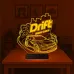 Drift Yarış Arabası 3D Lamba - Masa Gece Lambası