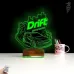 Drift Yarış Arabası 3D Lamba - Masa Gece Lambası