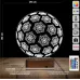 Kar Tanesi 3D Lamba - Masa Gece Lambası