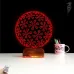 Kar Tanesi 3D Lamba - Masa Gece Lambası