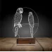 Papağan Kuş 3D Lamba - Masa Gece Lambası
