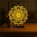 Mandala 3D Lamba - Masa Gece Lambası