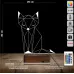 Kurnaz Tilki 3D Lamba - Masa Gece Lambası