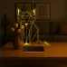 Kurnaz Tilki 3D Lamba - Masa Gece Lambası