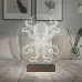 Ahtapot Şekilli 3D Lamba - Masa Gece Lambası