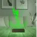 Crypto Floki Coin Kripto Finans 3D Lamba - Masa Gece Lambası
