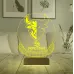 Crypto Pepe Coin Kripto Finans 3D Lamba - Masa Gece Lambası