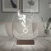 Crypto Polkadot Dot Coin Kripto Finans 3D Lamba - Masa Gece Lambası