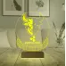 Crypto Ripple Xrp Coin Kripto Finans 3D Lamba - Masa Gece Lambası