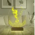 Crypto Stellar Xlm Coin Kripto Finans 3D Lamba - Masa Gece Lambası