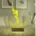 Crypto Ton Coin Kripto Finans 3D Lamba - Masa Gece Lambası