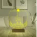 Crypto Miner Mining Madenci Kripto Finans 3D Lamba - Masa Gece Lambası