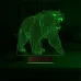 Ayı Bear Tasarım 3D Lamba - Masa Gece Lambası