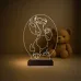 Çocuk Odası Çizgi Film 3D Lamba - Masa Gece Lambası