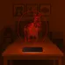 Çocuk Odası Eşek 3D Lamba - Masa Gece Lambası