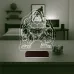 Goril Gorilla 3D Lamba - Masa Gece Lambası
