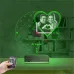 Kalp Sevgiliye Hediye V3 Fotoğraflı Saatli 3D Lamba - Masa Gece Lambası