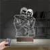 Çizim Kişiye Özel Fotoğraflı 3D Lamba - Masa Gece Lambası