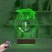 Mezuniyet Hediyesi Öğrenciye Hediye Fotoğraflı 3D Lamba - Masa Gece Lambası