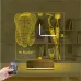 Diş Doktoru Hediye Kişiye Özel Saatli 3D Lamba - Masa Gece Lambası