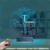 Doktor Hediye Tıp Logo Kişiye Özel Saatli 3D Lamba - Masa Gece Lambası
