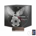 Kartal Futbol Taraftar Kişiye Özel Saatli 3D Lamba - Masa Gece Lambası