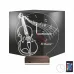 Keman Müzik Nota V1 Kişiye Özel Saatli 3D Lamba - Masa Gece Lambası