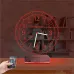 Klasik Tasarım Kişiye Özel Saatli 3D Lamba - Masa Gece Lambası