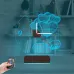 Sevgiliye Hediye Kalp Sonsuzluk Yıldönümü V2 Kişiye Özel Saatli 3D Lamba - Masa Gece Lambası