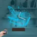 Öğretmen Hediye Kitap Tasarım Kişiye Özel Saatli 3D Lamba - Masa Gece Lambası