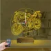 Motor Motorsiklet Motorcu Hediye Kişiye Özel Saatli 3D Lamba - Masa Gece Lambası