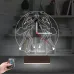 Balerin Bale Kişiye Özel Saatli 3D Lamba - Masa Gece Lambası