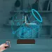 Baritone Enstrüman Müzik Nota Kişiye Özel Saatli 3D Lamba - Masa Gece Lambası