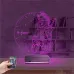 Adalet Kadın Hukuk Avukat Kişiye Özel 3D Lamba - Masa Gece Lambası