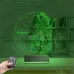 Adalet Kadın Hukuk Avukat Kişiye Özel 3D Lamba - Masa Gece Lambası