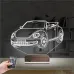Beetle Vosvos Araba Kişiye Özel 3D Lamba - Masa Gece Lambası